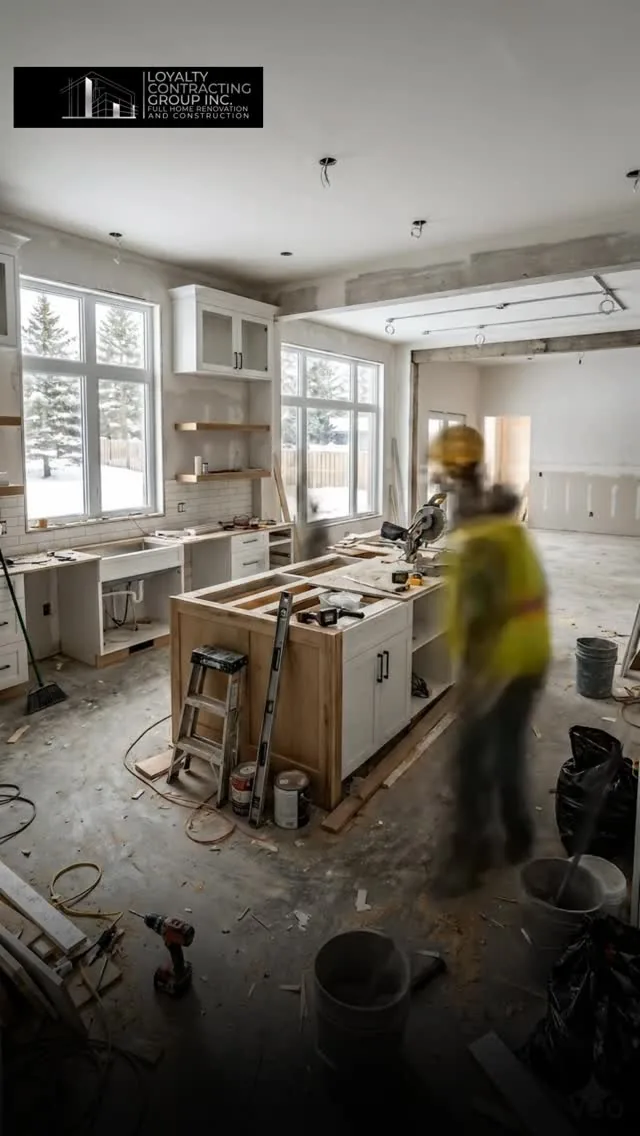 Kitchen renovation project