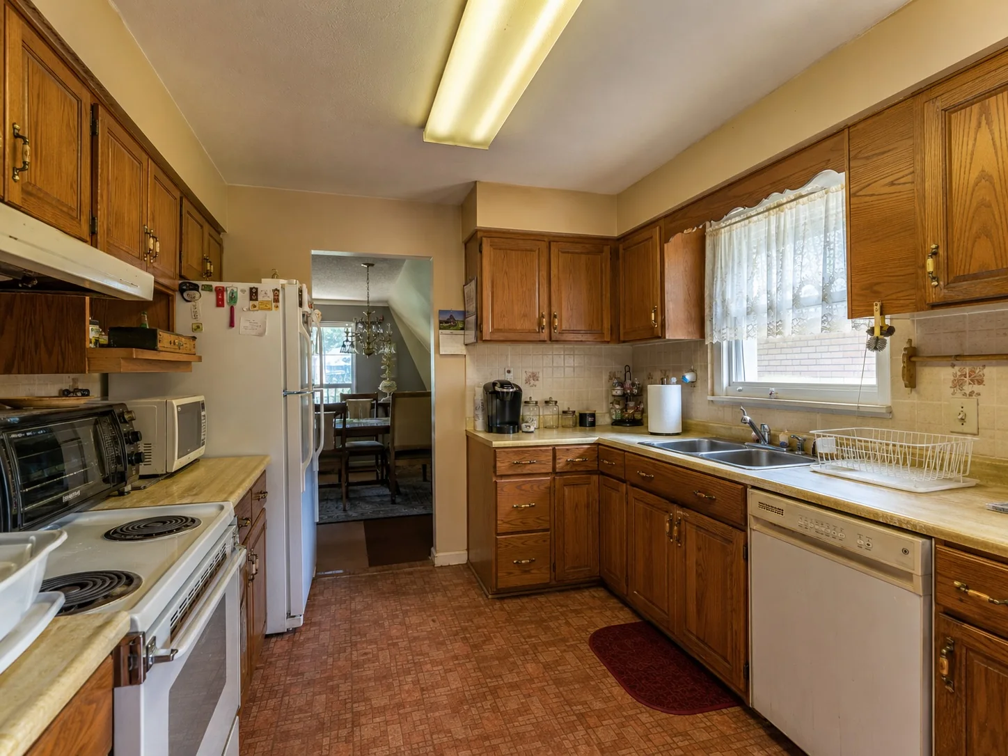 Old kitchen renovation