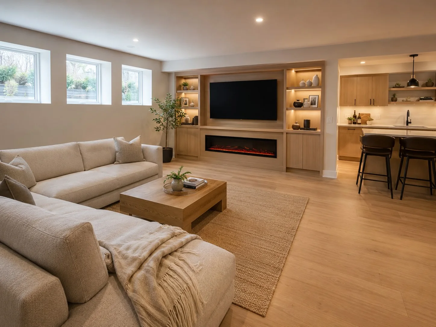 Basement remodeling